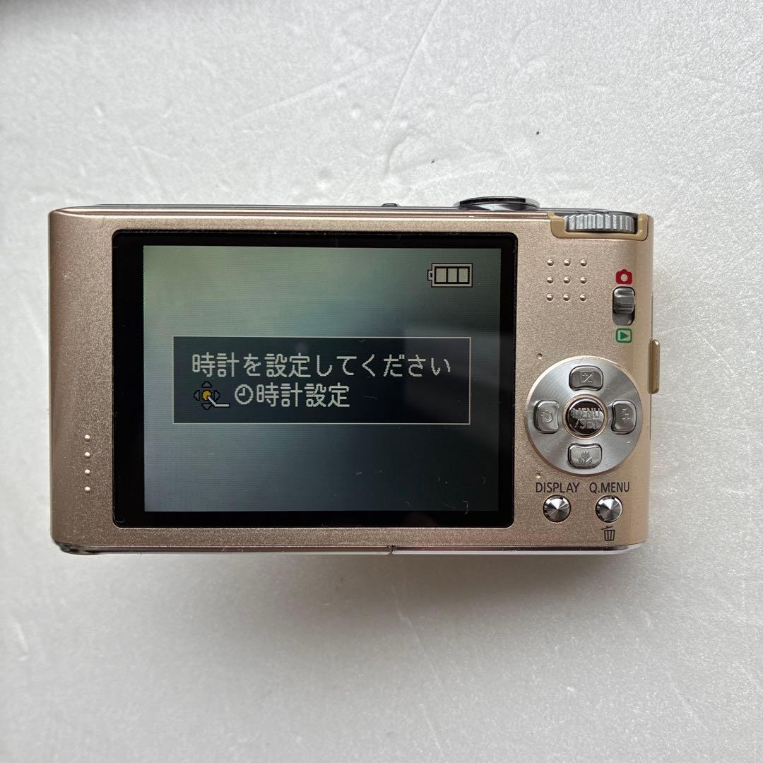 【美品】Panasonic LUMIX デジカメDMC-FX66 ゴールド