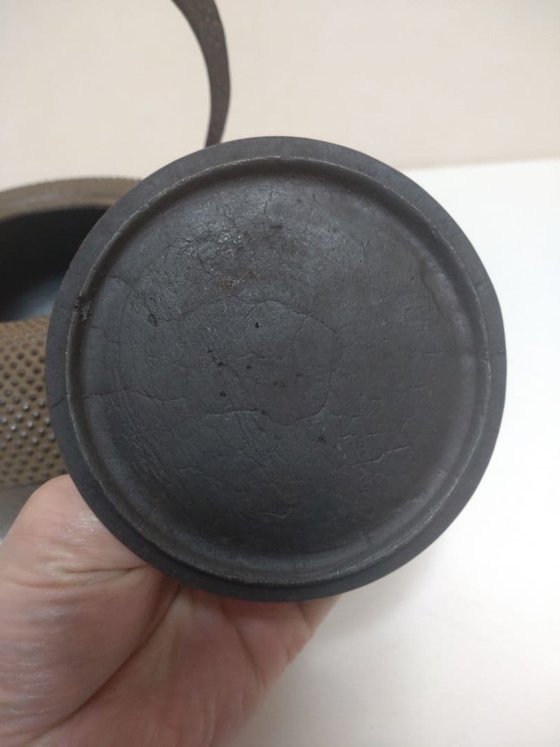 中村徳次郎（立徳）南部鉄瓶 共箱 栞 茶道具 煎茶道具