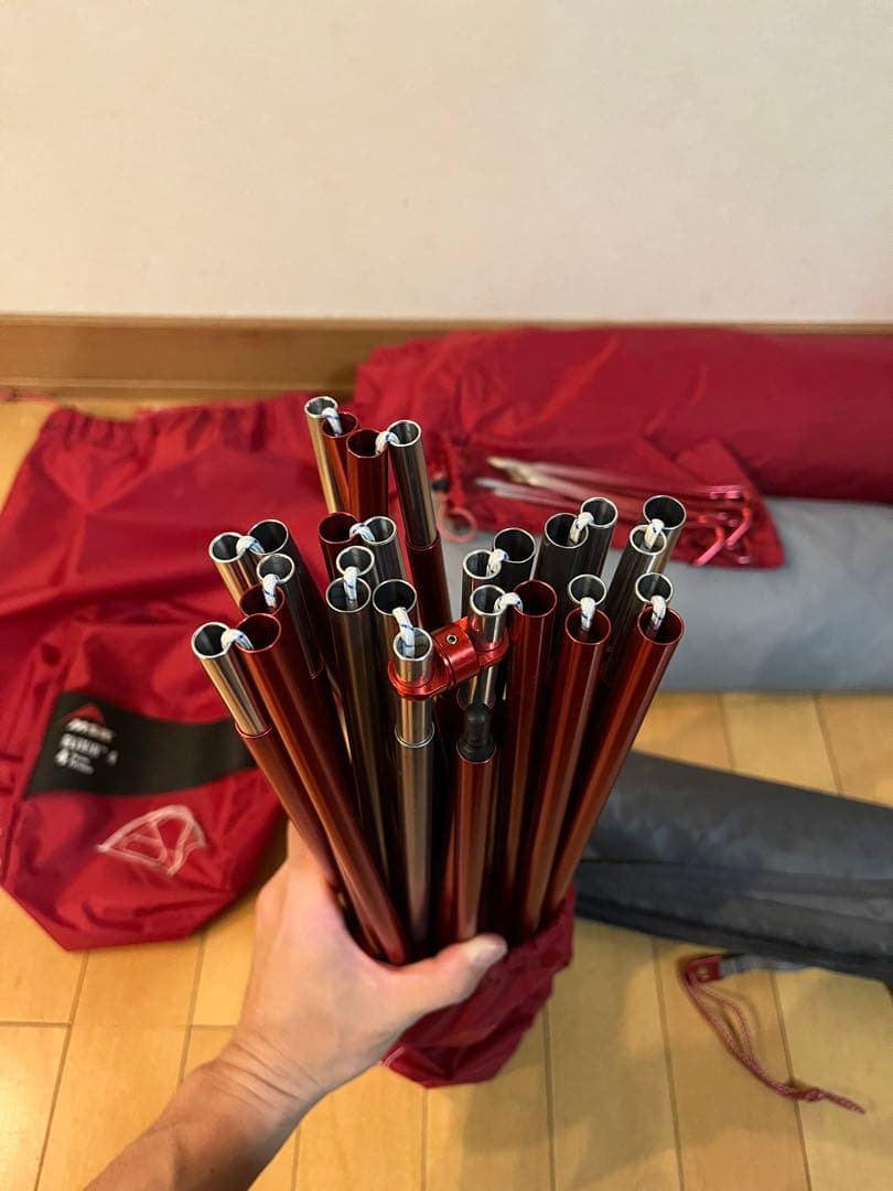 MSR ELIXIR 4 テント 4人用　エリクサー 美品