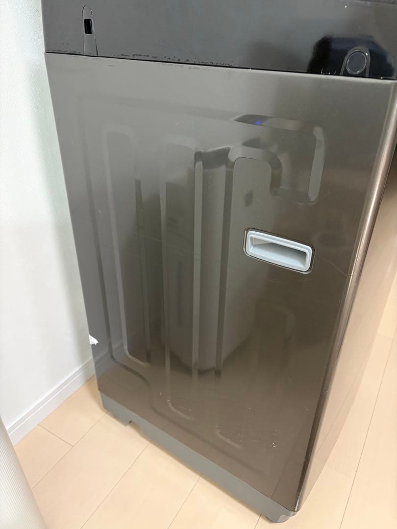 縦型洗濯機　6kg IAW-T605 ブラック　アイリスオーヤマ　2022年製