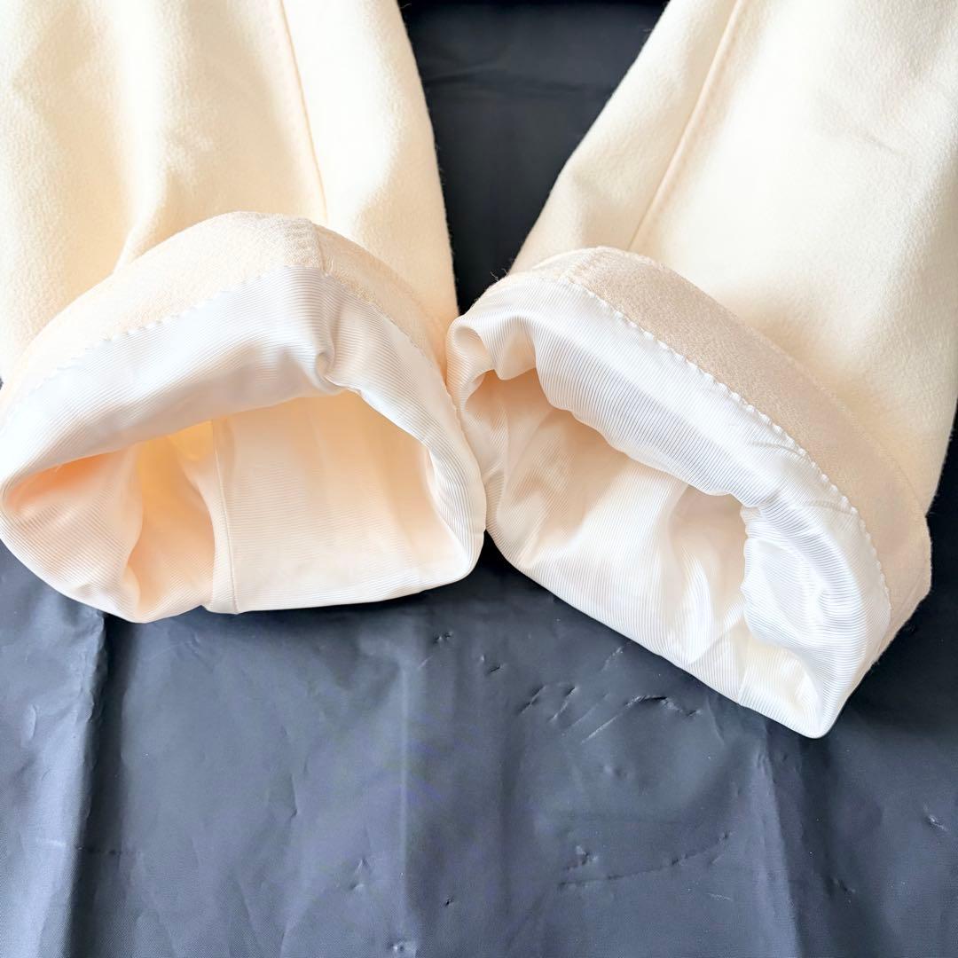 5520 希少✨ マックスマーラ ウールジャケット Pコート ホワイト 38