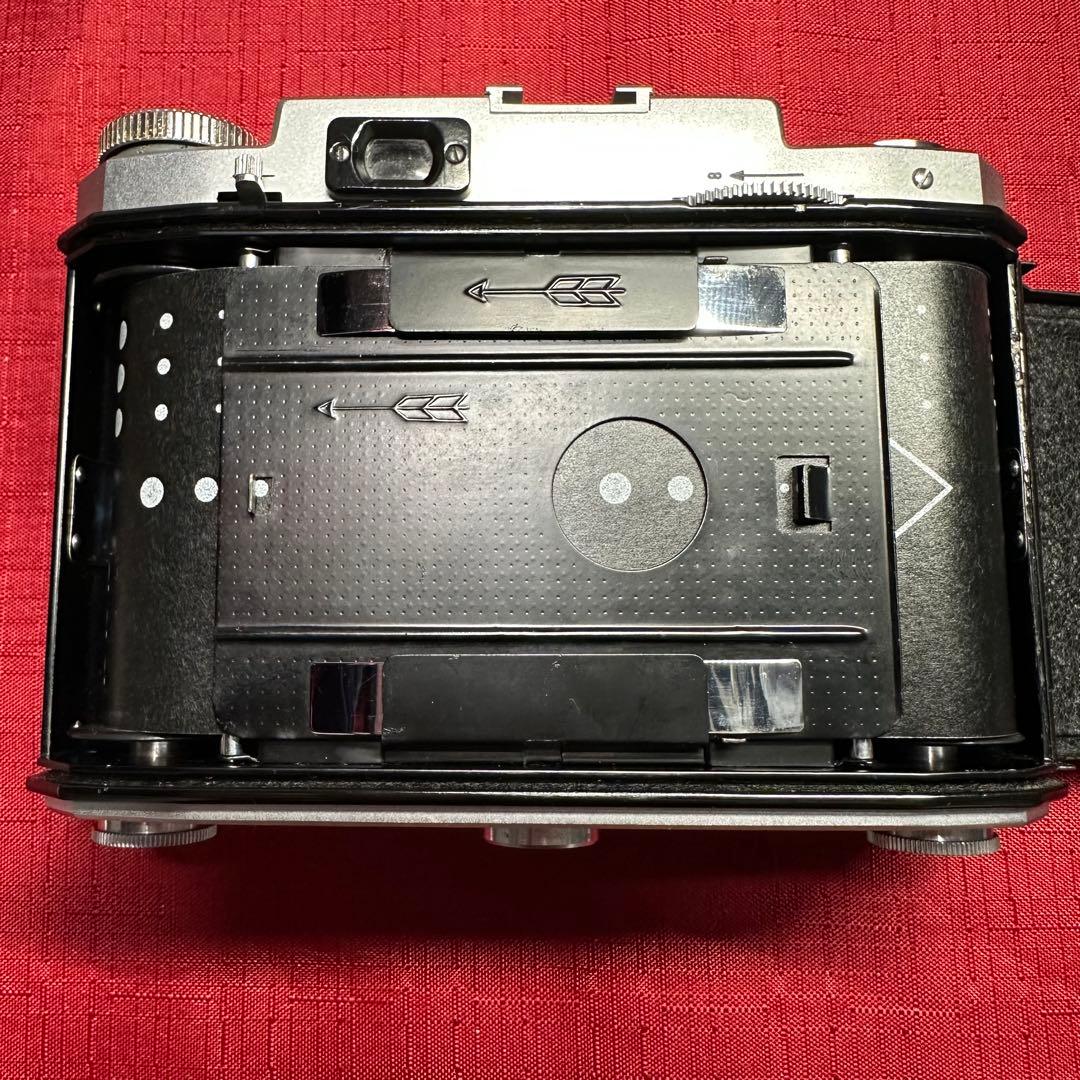 希少品 牛革ケース付 MAMIYA 6 マミヤ 6 スプリングカメラ 蛇腹カメラ