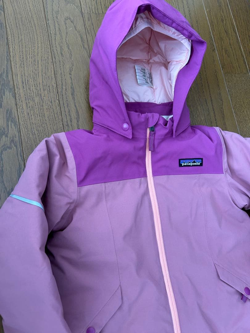 美品⭐︎patagonia スノーウェア オールインワン ツナギ ピンク 5T