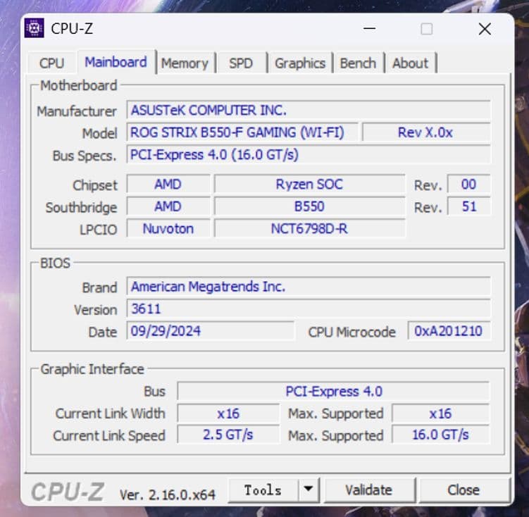 ROG B550-F WIFI RYZEN 5700X3D 32GBメモリセット