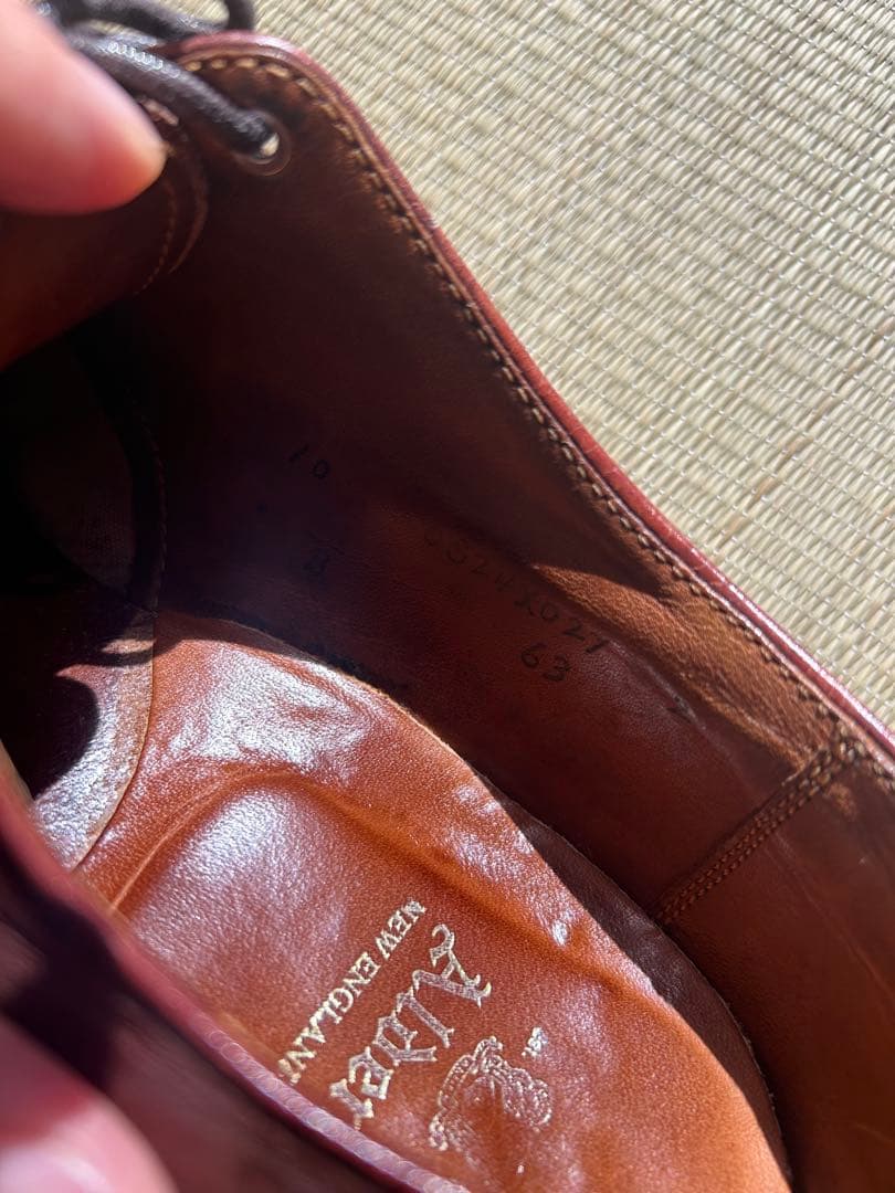 オールデン　Alden Vチップ　US10B 約27cm