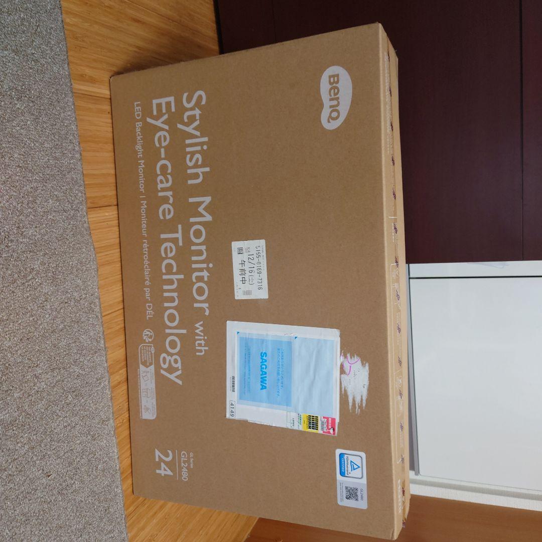 ディスプレイ・モニター本体 benq gl2480