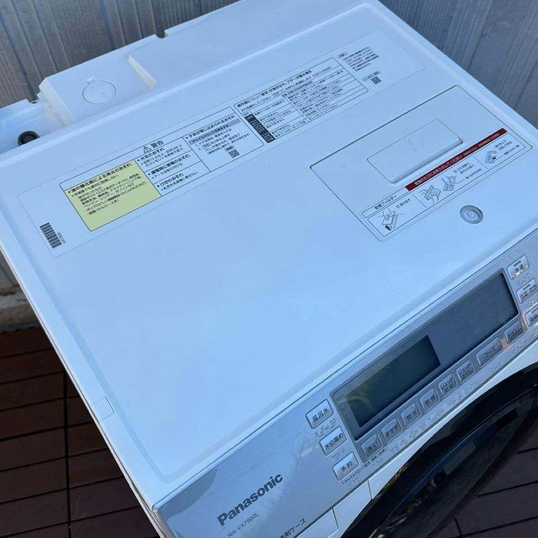 美品 Panasonic 2019年製 ドラム式洗濯乾燥10.0kg/6.0kg