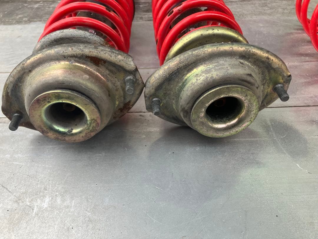 L375S タントカスタム 純正 Fストラット付ダウンサス スプリング 1台分