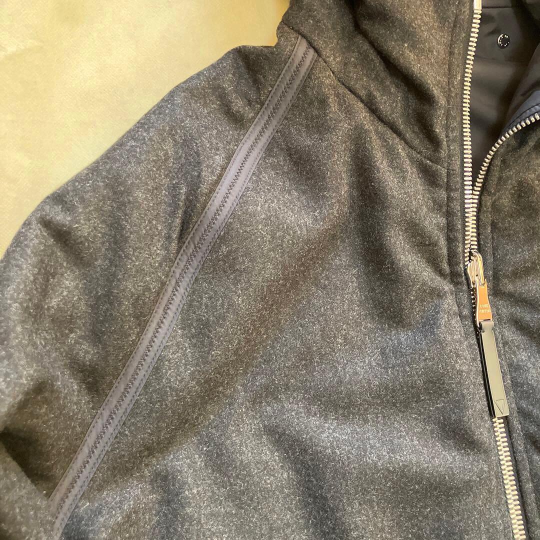 LOUIS VUITTON キムジョーンズ カシミア リバーシブル モッズコート