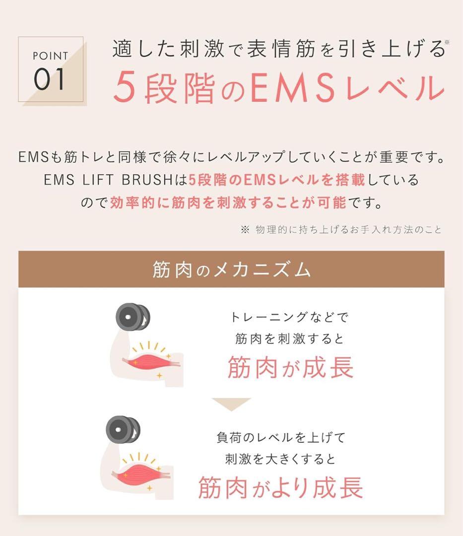 SALONIA サロニア EMS 電気ブラシ 美顔器 電動頭皮ブラシ