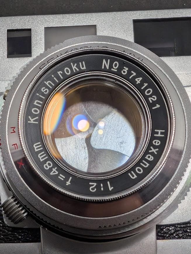 KONICA ⅢA 48mm F/2 レンズ レンジファインダーフィルムカメラ