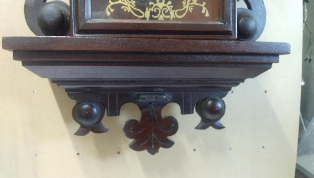 古い柱時計   ⑫