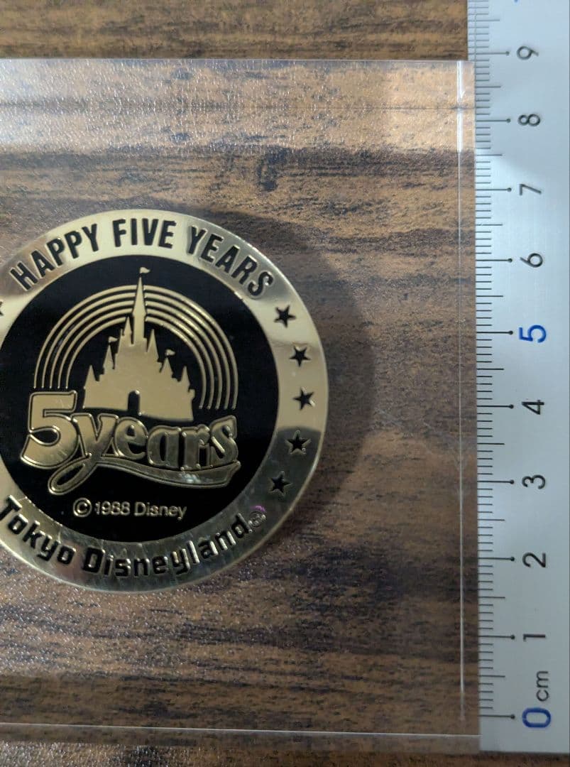 '88 TDL Happy Five Years ペーパーウェイト