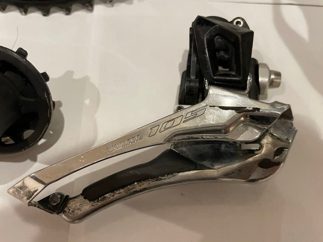 SHIMANO 105 R7000 ディレーラー前後 クランク