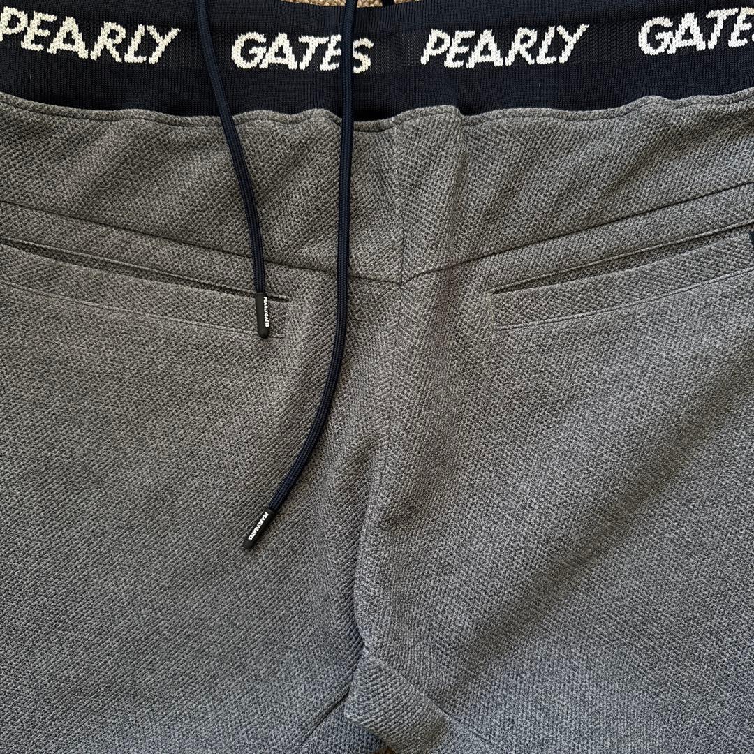 現行モデル　未使用級　パーリーゲイツ　ジョガーパンツ　S〜M相当　紺　グレー　3