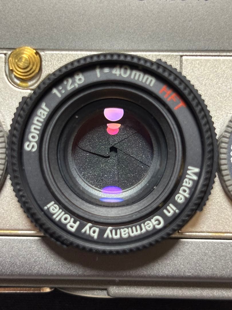 【美品】Rollei 35 Classic チタンフィルムカメラ　箱付き