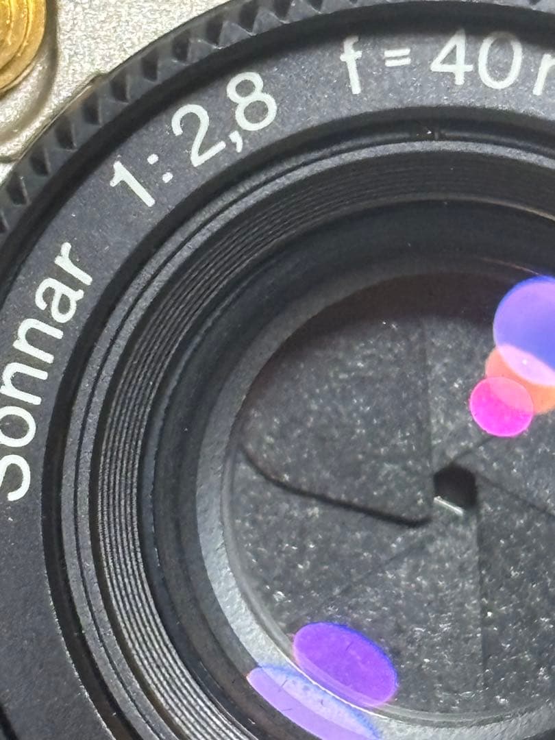 【美品】Rollei 35 Classic チタンフィルムカメラ　箱付き