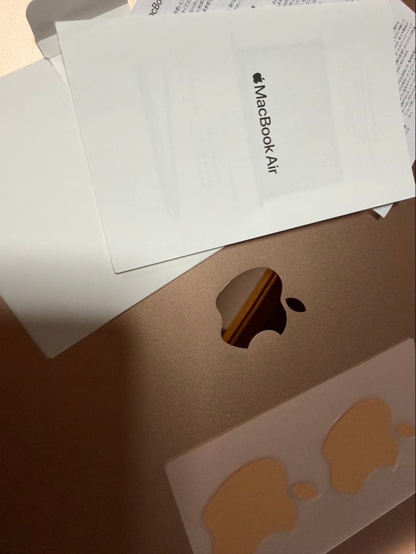 Apple MacBook Air ゴールド
