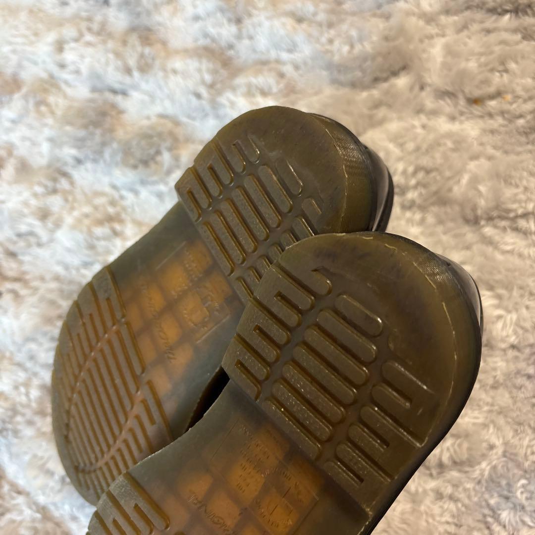 Dr. Martens タッセルローファー 黒ステッチ　UK4