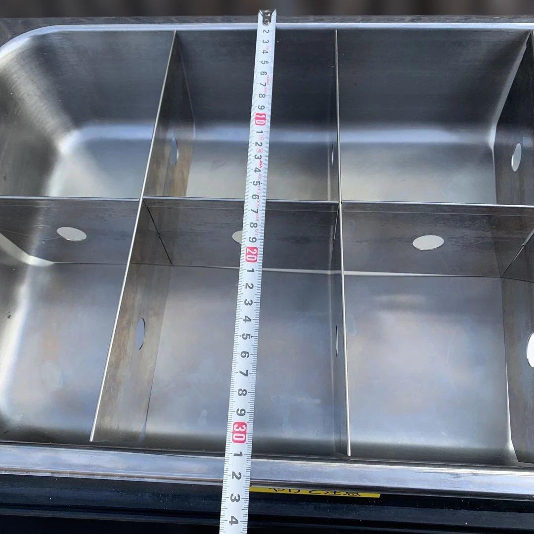 SUNNEX 保温器　おでん　料理　電気式チェ―ファー　角型 ウォーマー