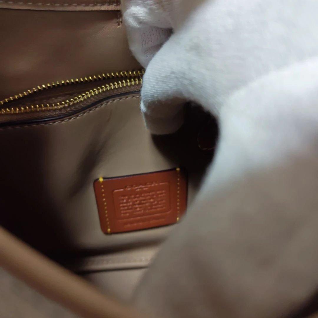 ✿これで最終✿ COACH ショルダーバッグ シグネチャーキャンバス ベージュ