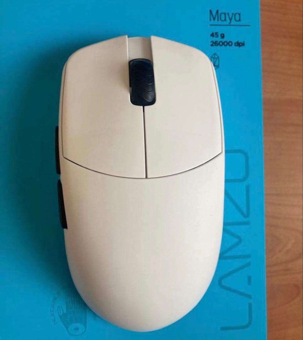 LAMZU Maya ワイヤレスマウス 8kドングル付き