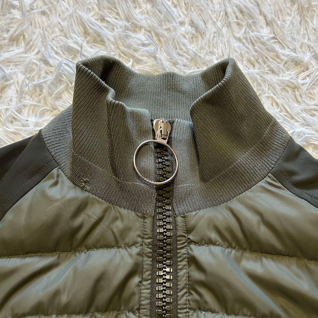 【美品】TATRAS タトラス ダウンジャケット カーキ ナイロン 切替