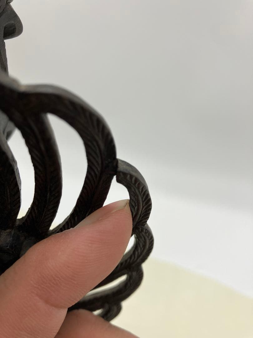 NYOMAN SETER 作家　ガルーダ　ヴィシュヌ神、インドネシア、バリ　黒檀