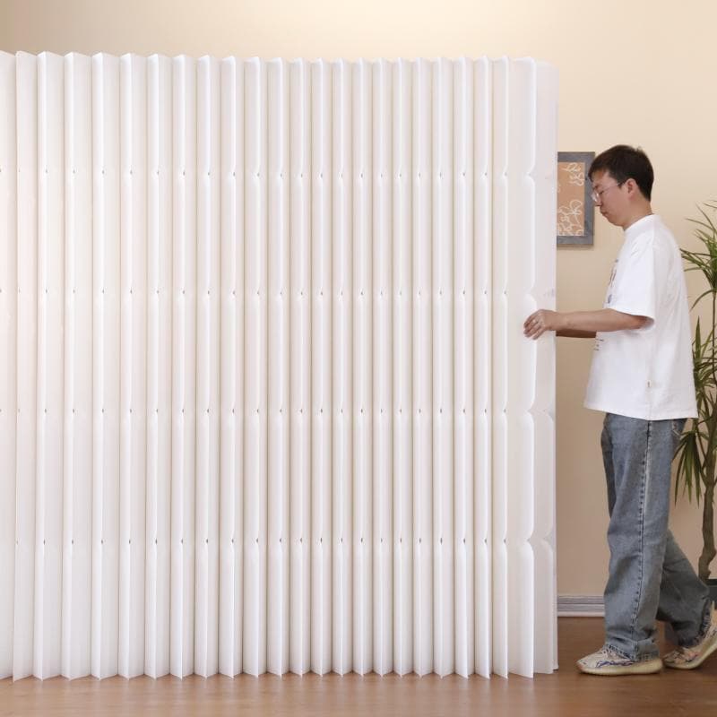 パーテーション間仕切り高さ2ｍ長さ2ｍ-2.5ｍ組立不要目隠し折りたたみ軽量