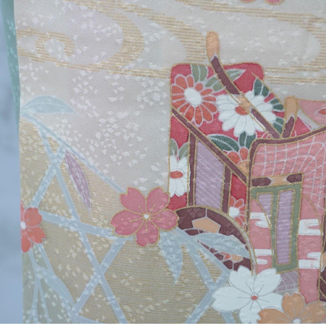 訪問着 フルセットa466七五三　入学式　お宮参り　結婚式