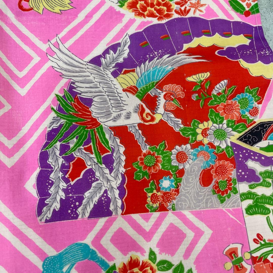 七五三　3歳着物 アンティーク着物【K3-19】