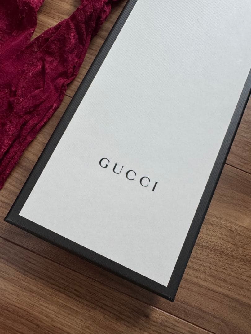 GUCCI レースタイツ Sサイズ 箱付き