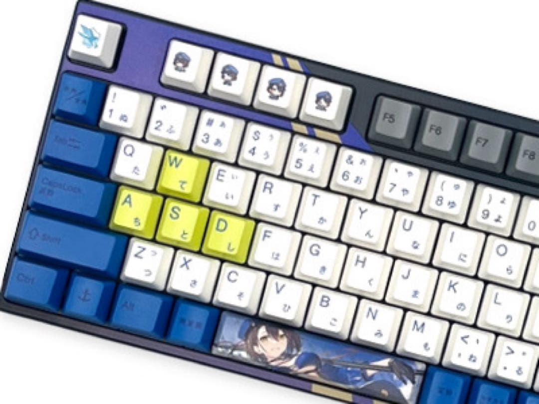 アズレン×ふもコレ ボルチモアモデル キーボード 桜軸VARMILO
