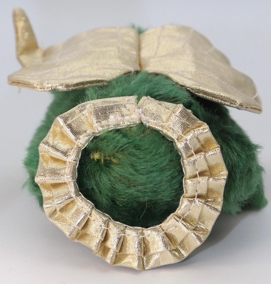 MerryThought 限定版 天使のクマ 緑