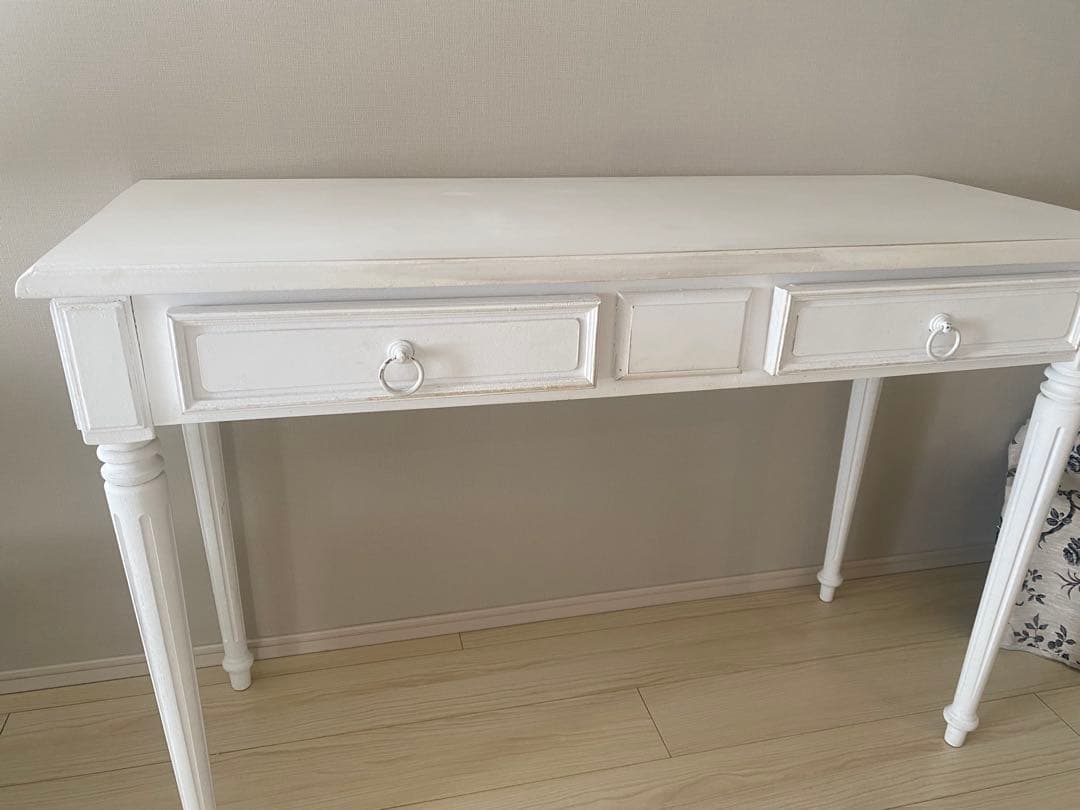 サラグレースライティングデスク ブラッシュホワイト