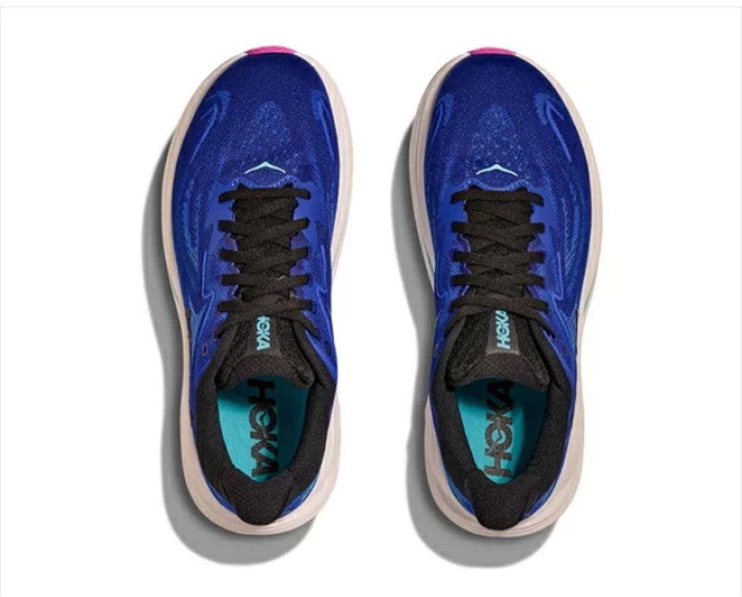 ［HOKA]ランニングシューズ レディース クリフトン 10ブルー24.0 cm
