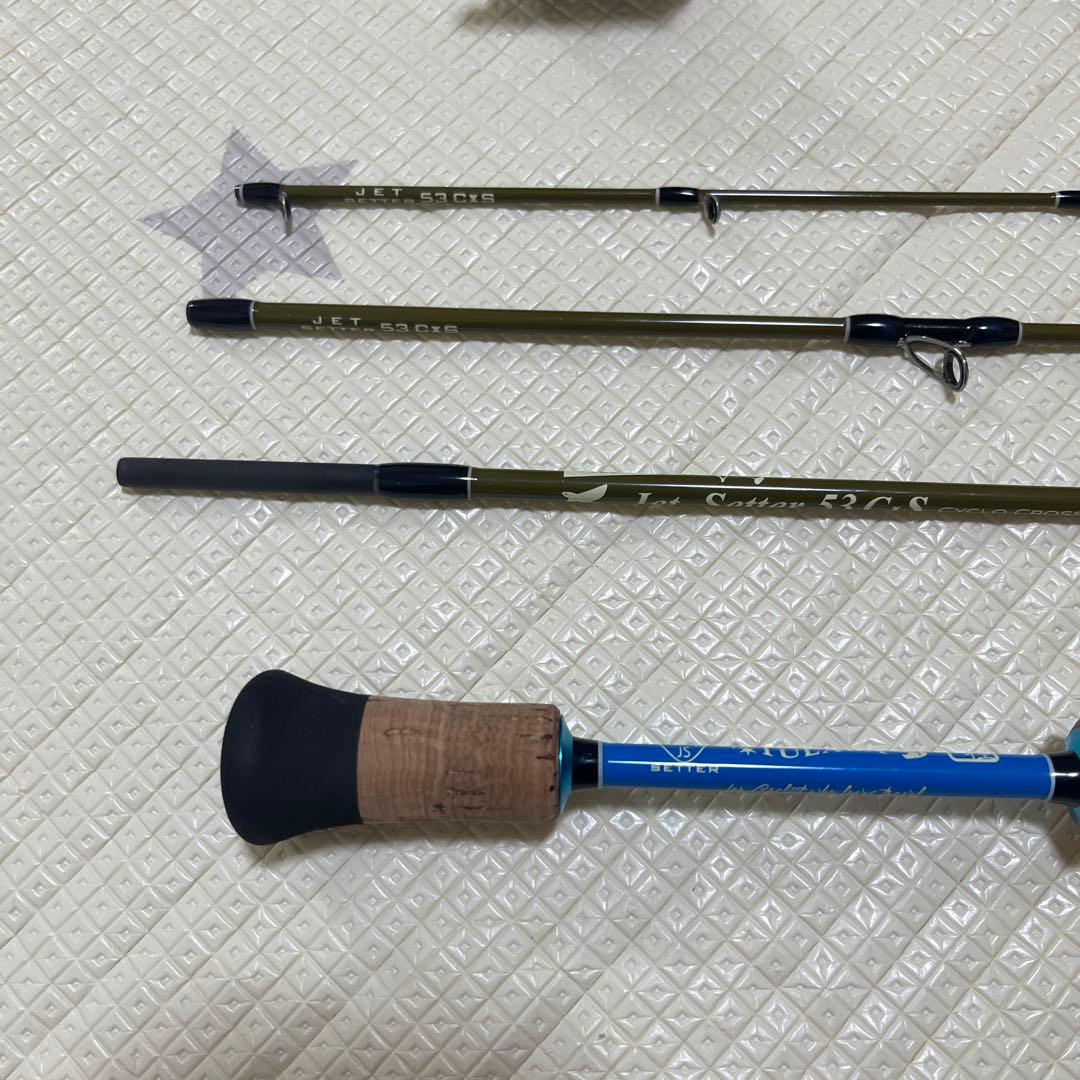 ツララ　ジェットセッター　53C×S シクロクロス　　ベイト×スピニング兼用