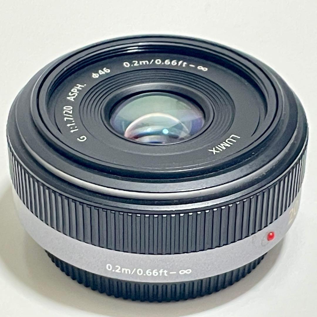 ★美品★ LUMIX G 20mm/f1.7 ASPH. H-H020 レンズ