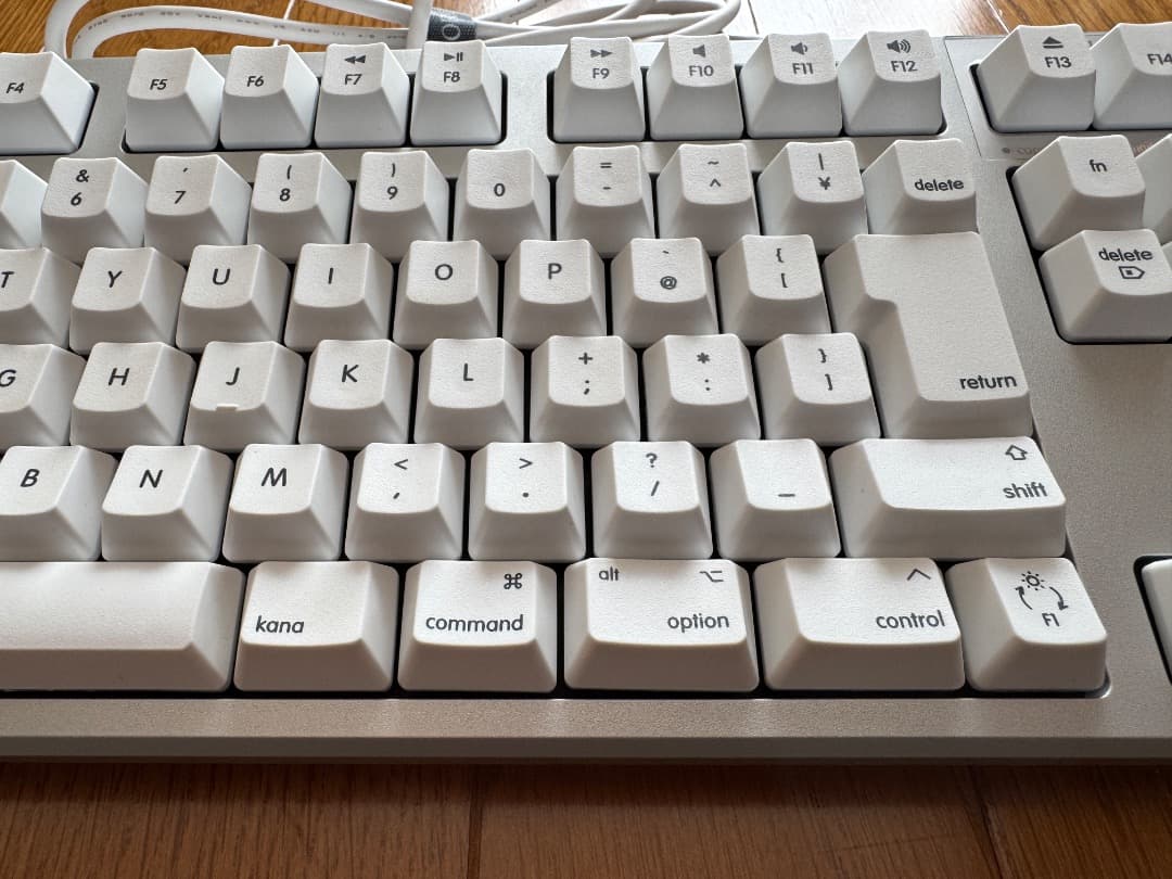 REALFORCE TKL for Mac　R2TL-JPVM-WH