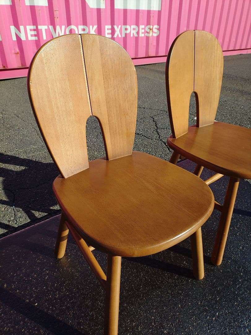 カリモク　ダイニングチェア　2脚セット