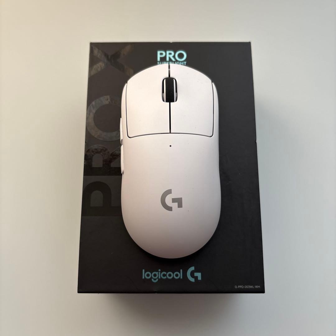 logicool G PRO X SUPERLIGHT ホワイト