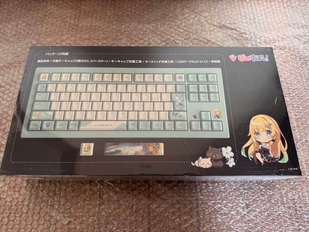 VSPO! GEAR ゲーミングキーボード 第2弾 - 藍沢エマEdition
