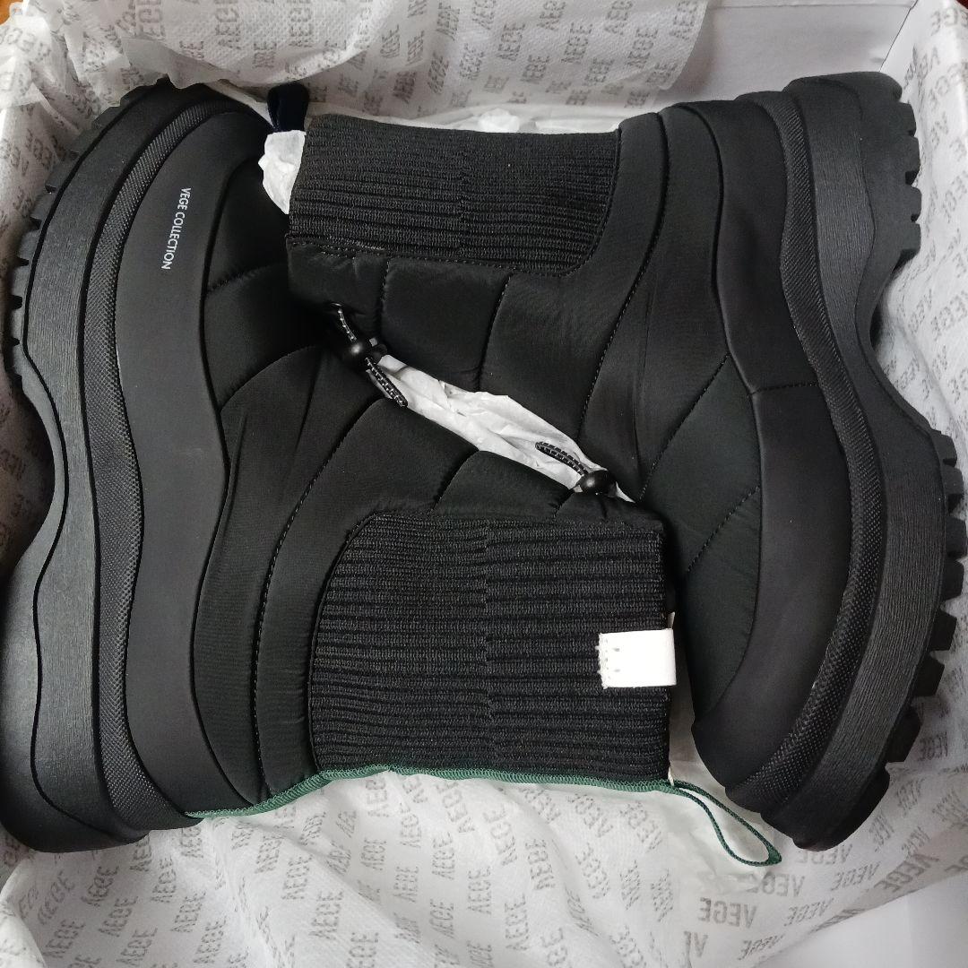 新品 本体23000円 VEGE×nouerハイブリッドスノーブーツ23.0cm