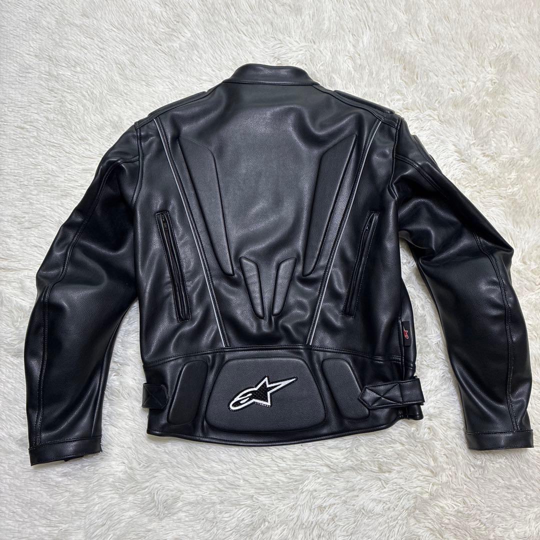 【美品】Alpinestars アルパインスターズ レザージャケット バイクM