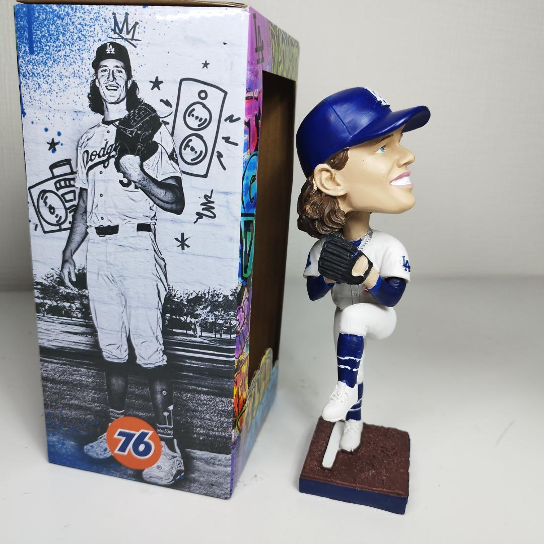 タイラー グラスノー ボブルヘッド フィギュア ドジャース バブルヘッ I197
