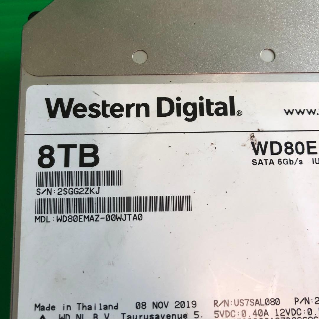 WD 8TB 内蔵型ハードディスクドライブ WD80EMAZ