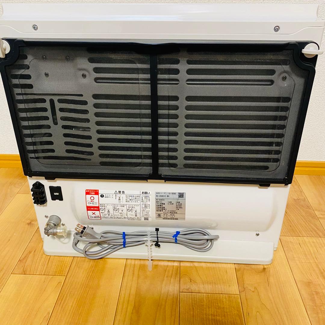 動作確認済✨Rinnai都市ガス ガスファンヒーター RC-U5801Eホース付