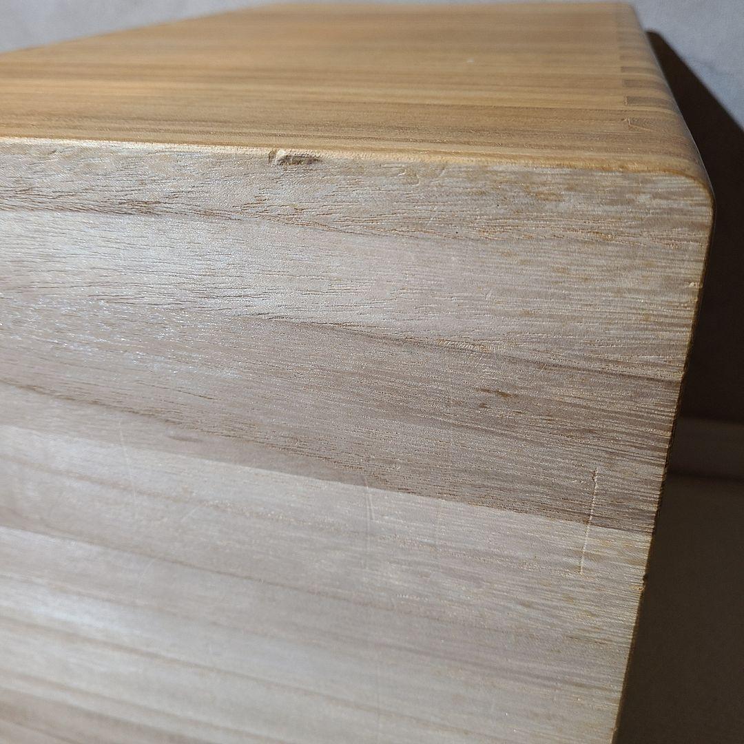 ホクリク総業　桐の米びつ　桐子モダン　米びつ　30kg