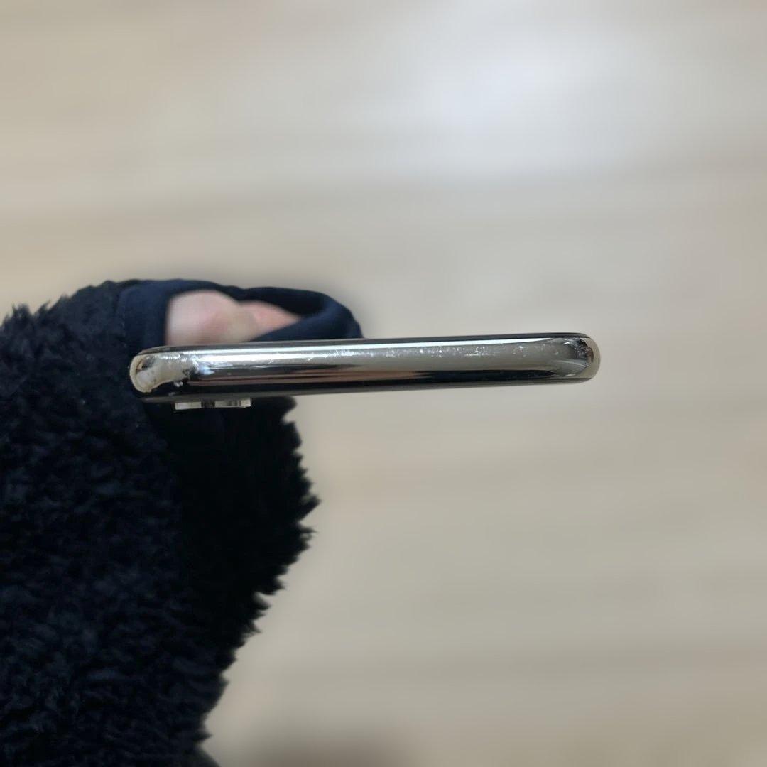 iPhone X 256GB SIMフリー 背面ひび割れあり バッテリー76%
