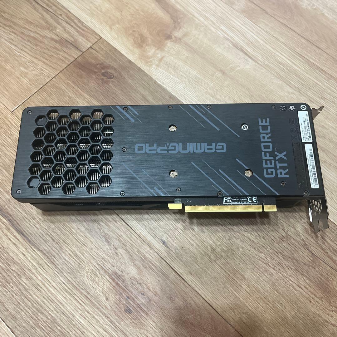 【美品】Palit GeForce RTX 3070 8GB 動作確認済み